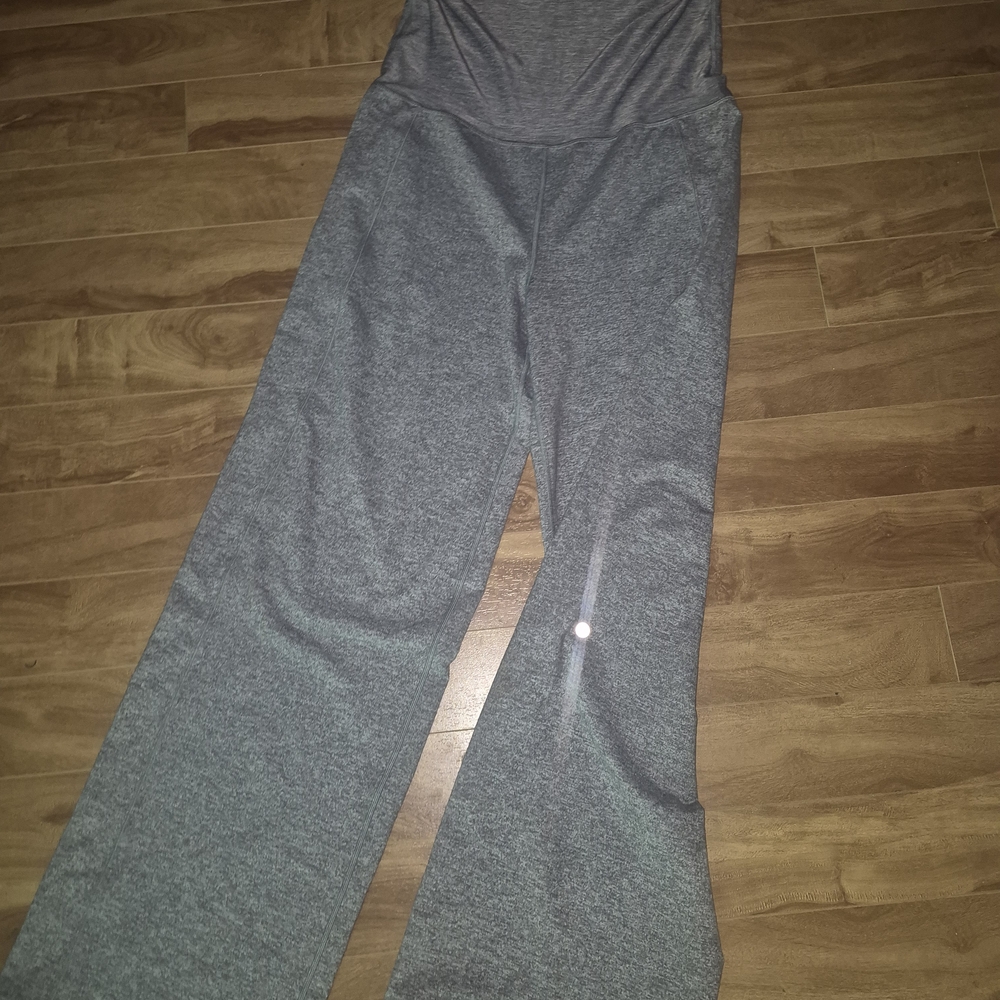 lululemon athletica Gray Wide-Leg Pants